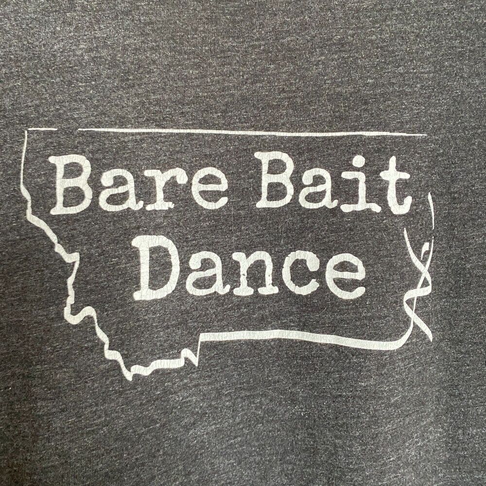 Bare Bait Dance Company Missoula Montana Short Sleeve T-Shirt Womens M